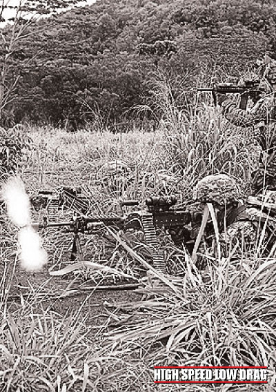  high speed low drag soldier shooting